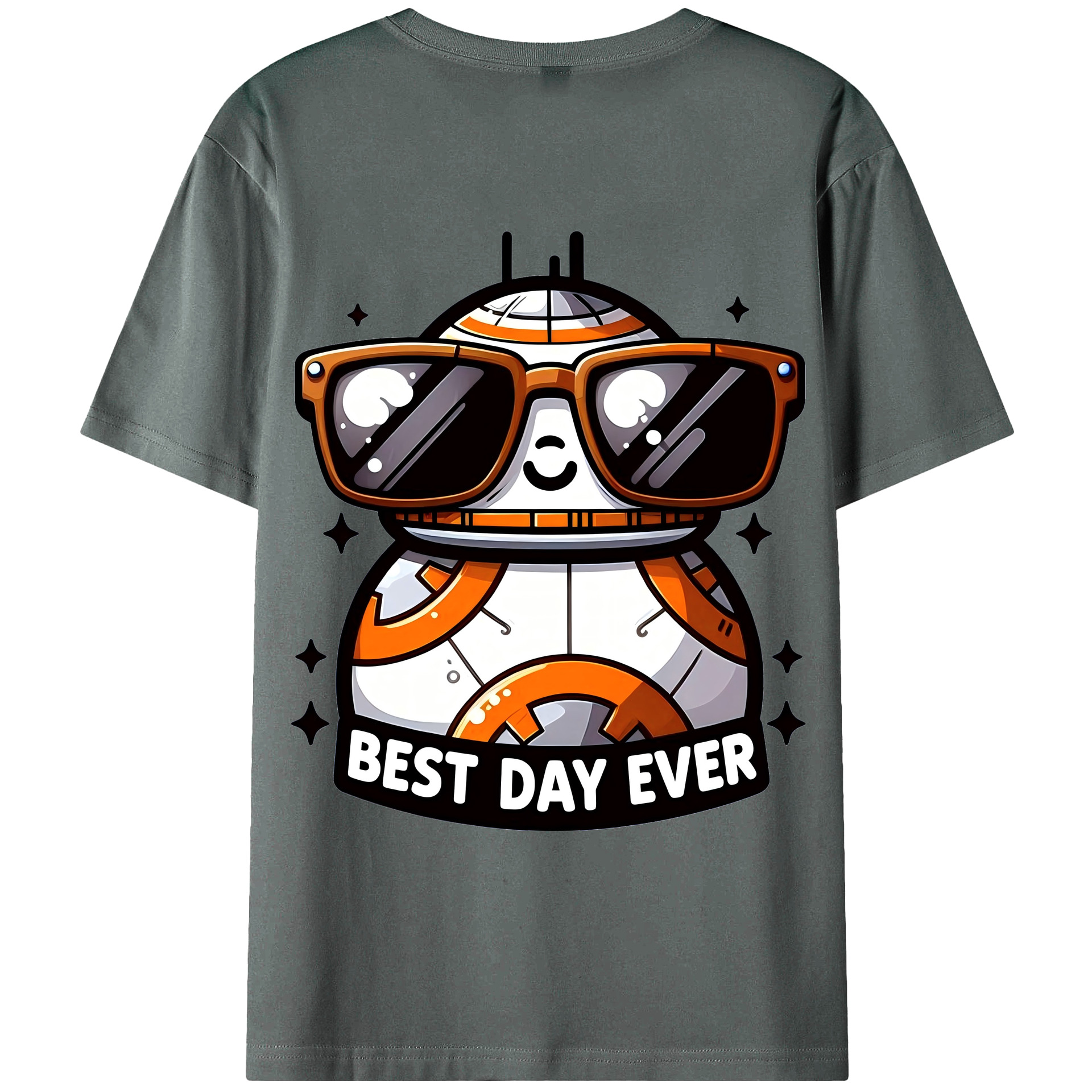 （画像用） スター・ウォーズ Star Wars 綿100％ メンズ半袖Tシャツ（バックプリント） 通気性